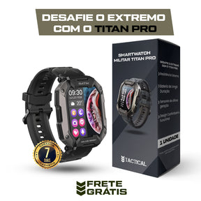 Smartwatch Militar Titan Pro [🎁GANHE GRÁTIS UMA PULSEIRA EXTRA]