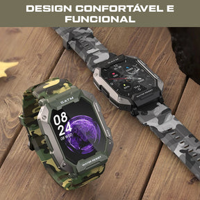 Smartwatch Militar Titan Pro [🎁GANHE GRÁTIS UMA PULSEIRA EXTRA]