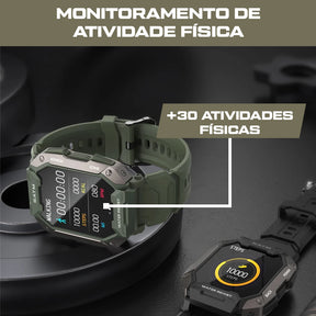 Smartwatch Militar Titan Pro [🎁GANHE GRÁTIS UMA PULSEIRA EXTRA]