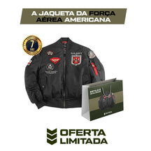 Jaqueta Masculina Militar American US® [ÚLTIMO DIA NA PROMOÇÃO E FRETE GRÁTIS]