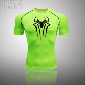 Camisa de Compressão Homem Aranha