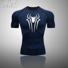 Camisa de Compressão Homem Aranha