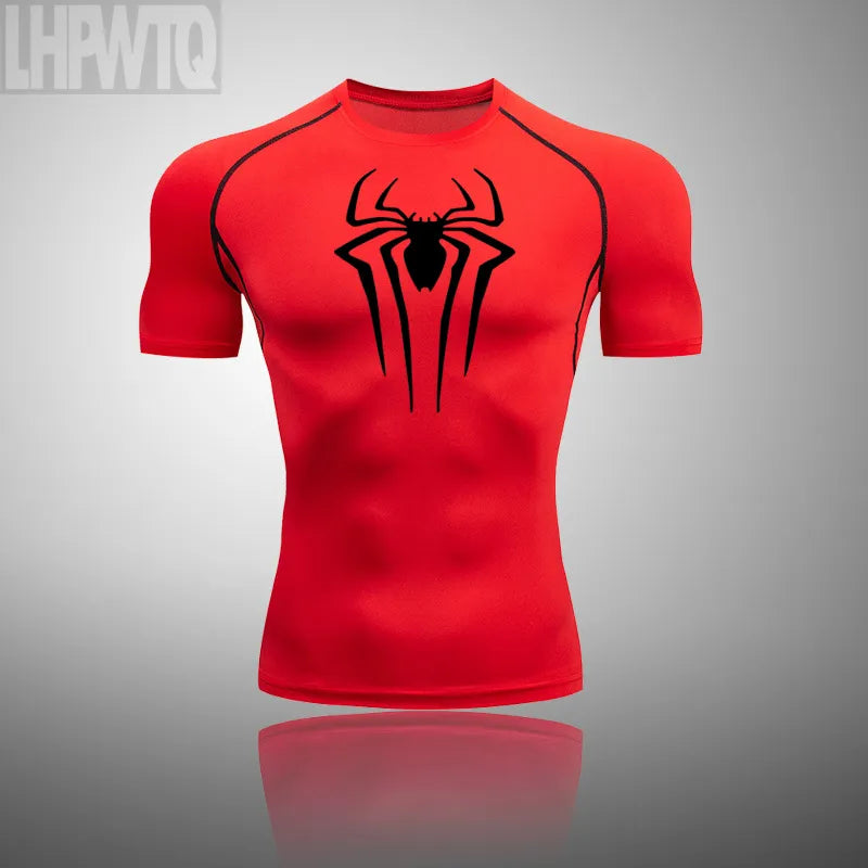 Camisa de Compressão Homem Aranha