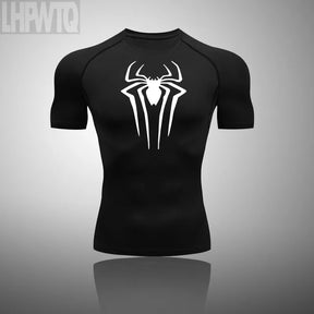 Camisa de Compressão Homem Aranha