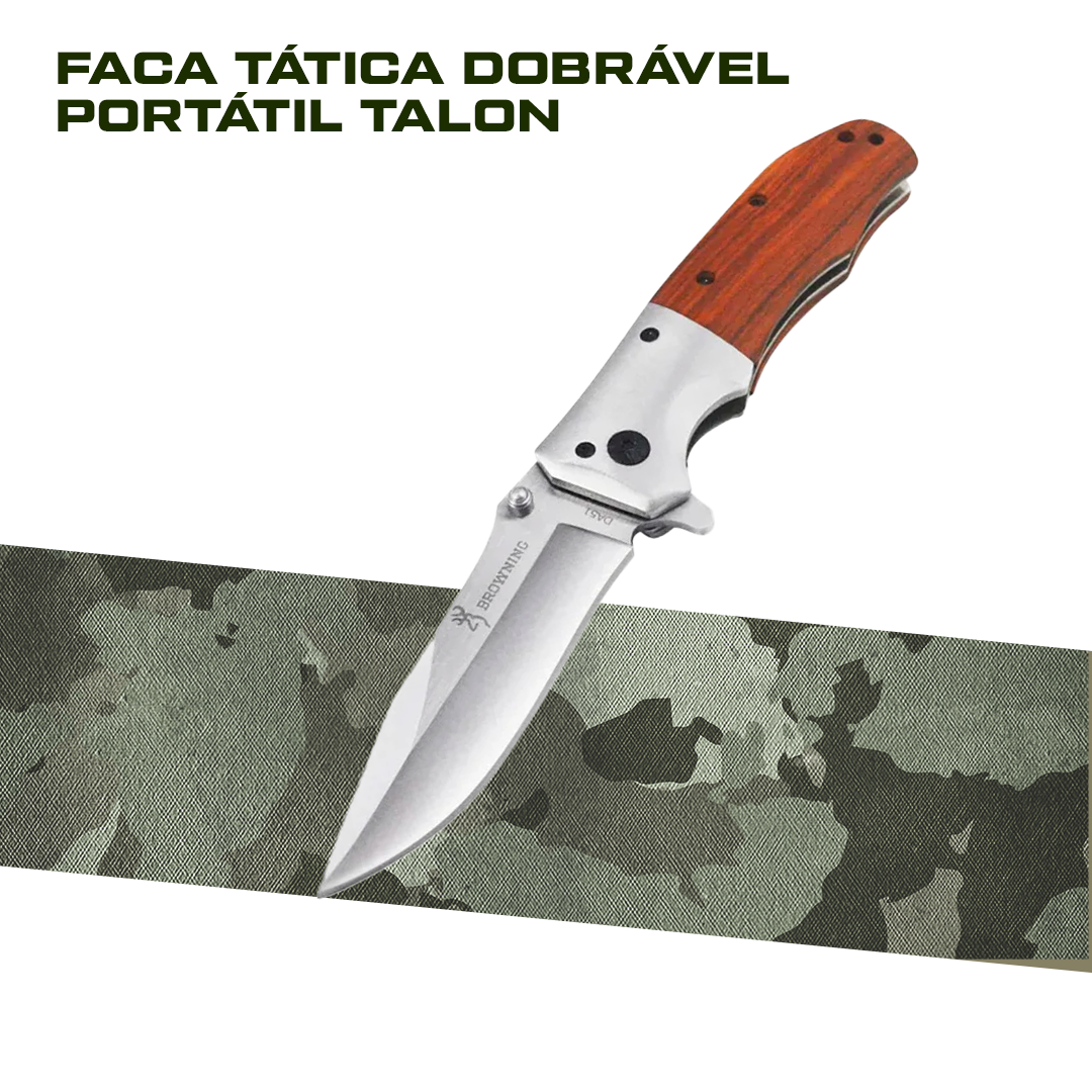 Faca Tática Dobrável Portátil Talon®