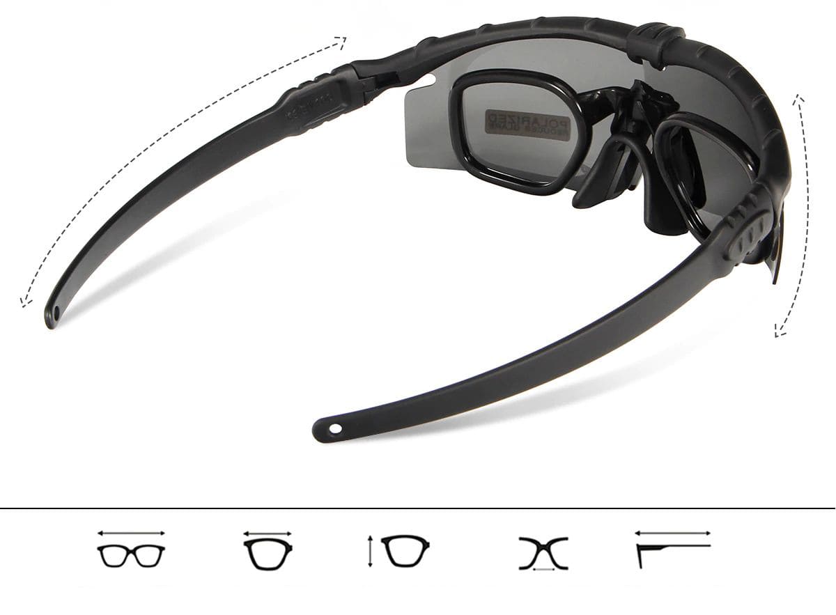 Óculos Tático Balístico Impact Glass®