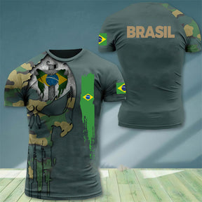 Camisa do Brasil Caveira