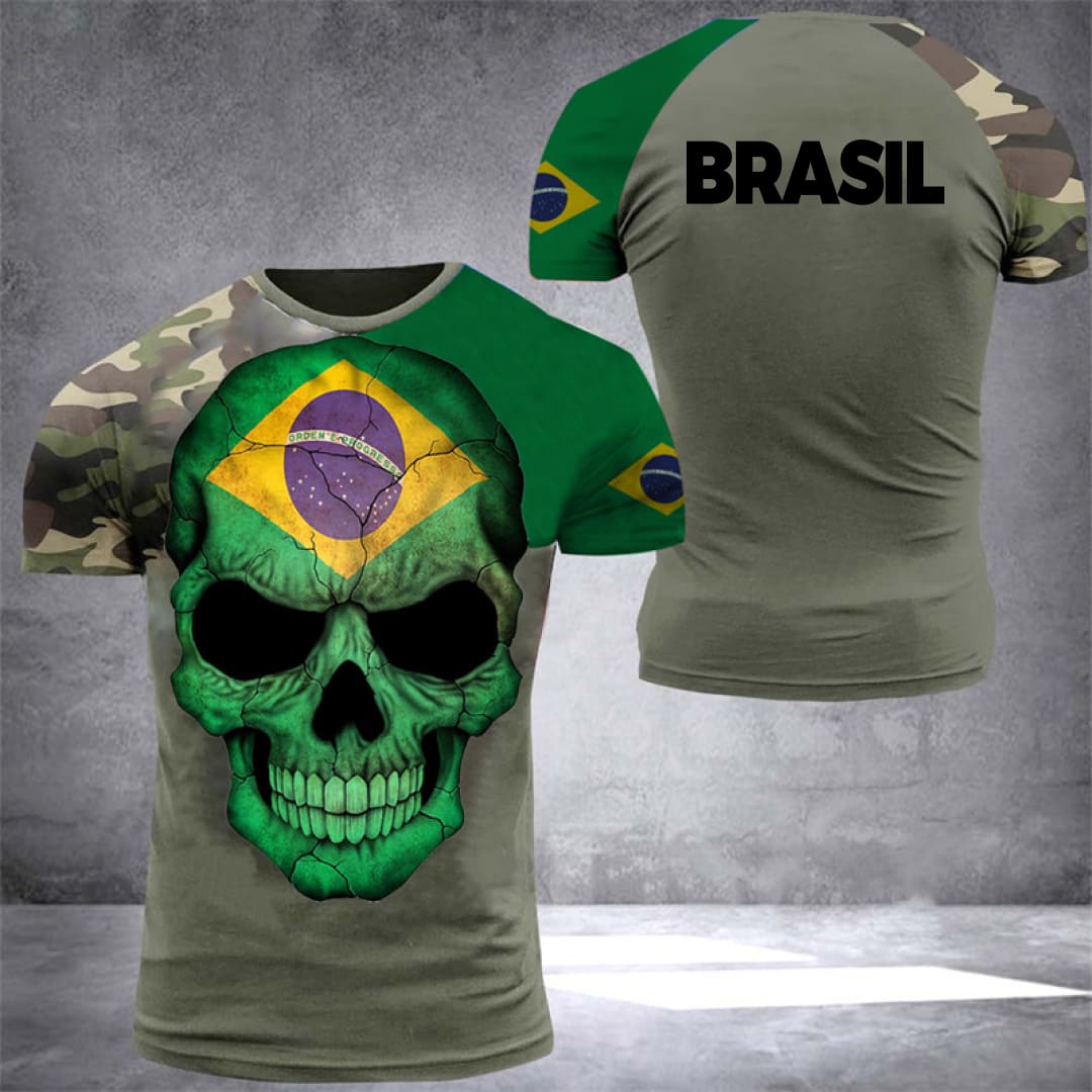 Camisa do Brasil Caveira