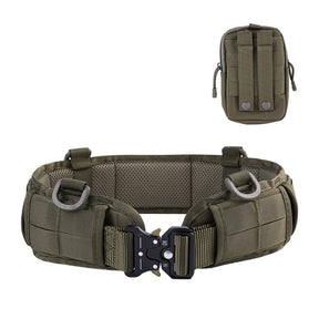 Cinto Coyote Acolchoado Militar + Molle Tático Brinde!